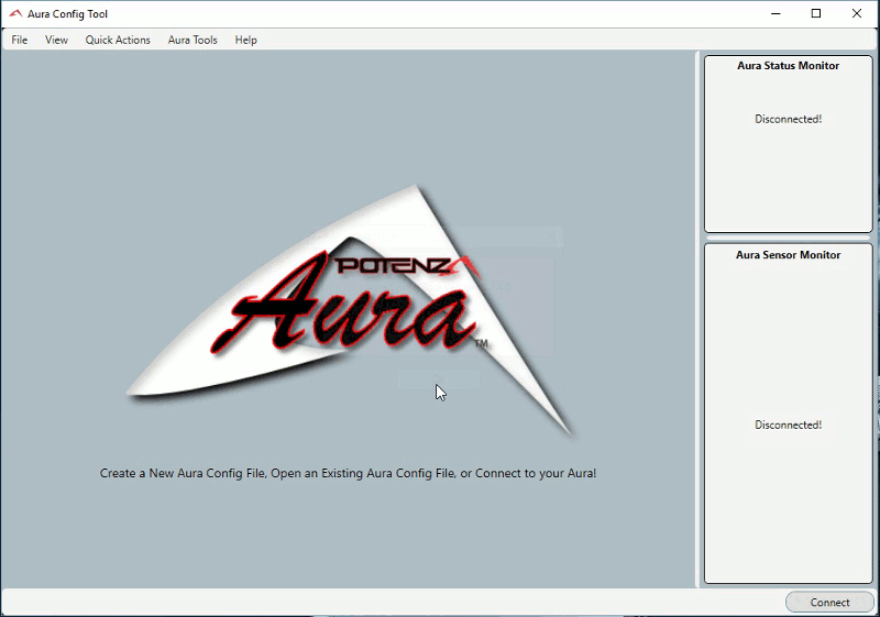How to Check the Version Info of the Aura Config Tool